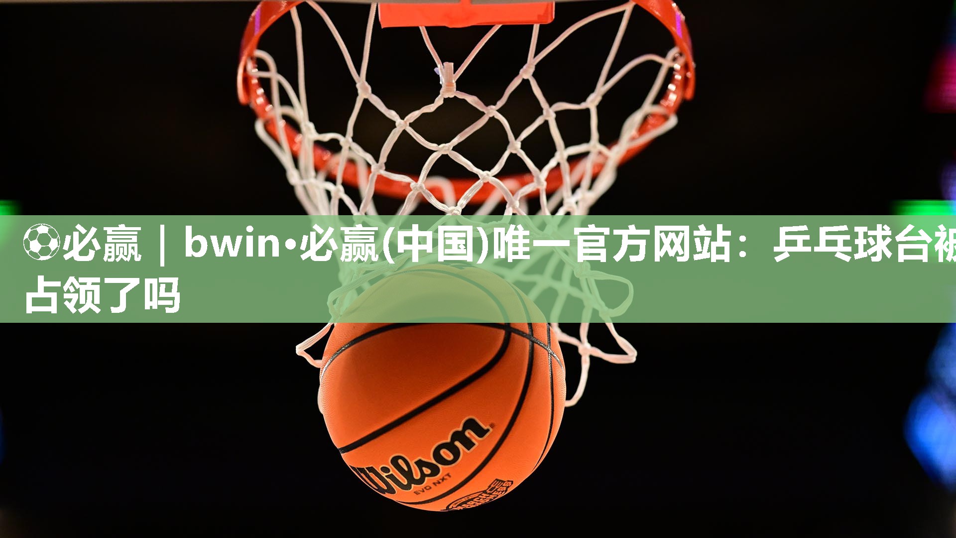 ⚽必赢｜bwin·必赢(中国)唯一官方网站：乒乓球台被占领了吗