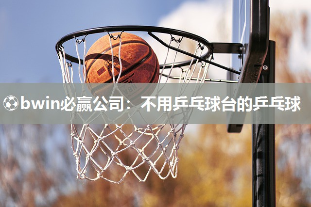 不用乒乓球台的乒乓球