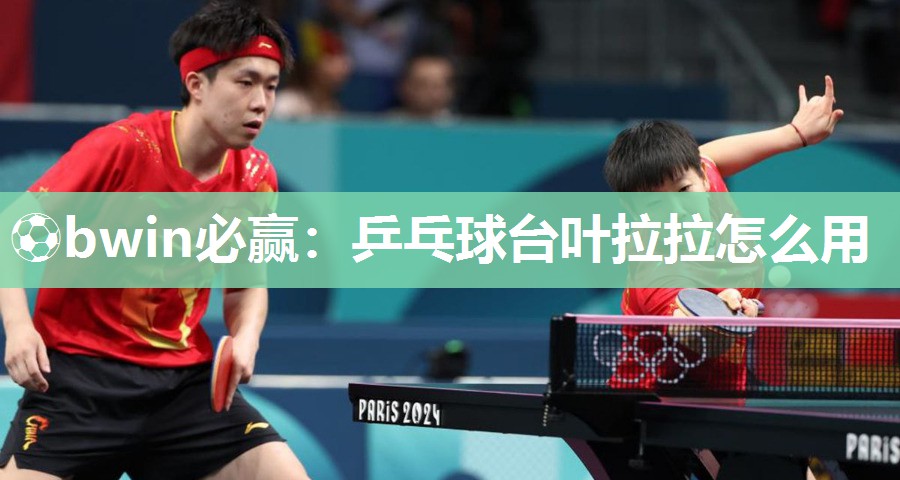 乒乓球台叶拉拉怎么用