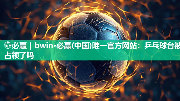 乒乓球台被占领了吗