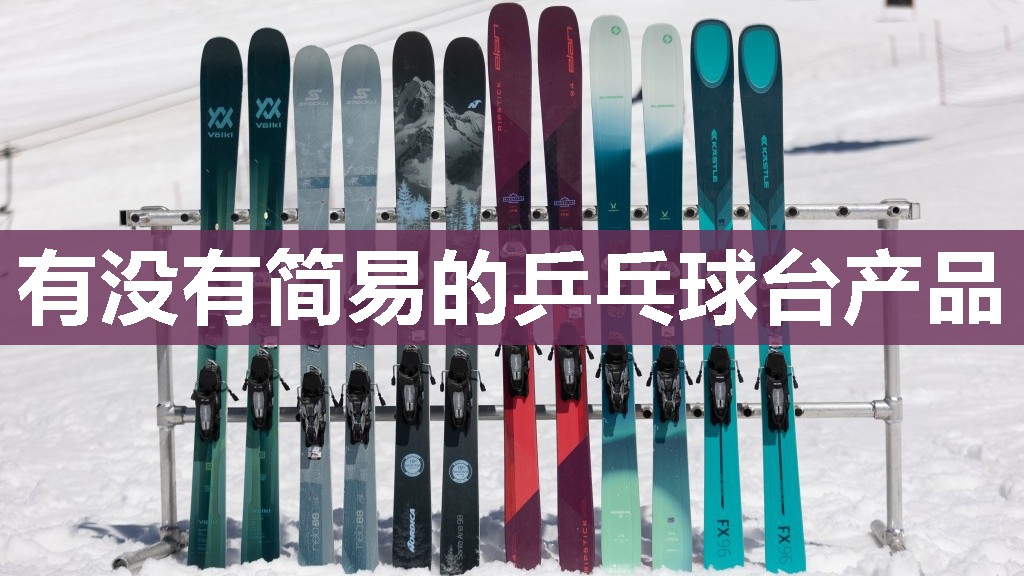 有没有简易的乒乓球台产品