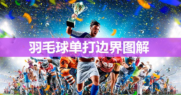 羽毛球单打边界图解