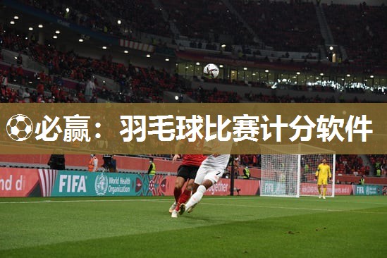 羽毛球比赛计分软件